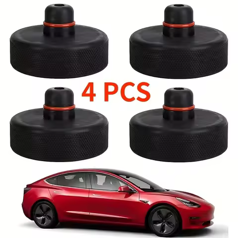 4/1pcs Jack Pads for Tesla Durable Rubber Lifting Pucks for Model 3/S/X/Y 2013-2024 Protects Battery