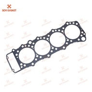 Reliable Quality 4M51 ME240708Engine Cylinder Pad Cylinder Bed Exhaust Manifold Pad Metal