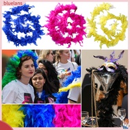<BL>  Real Feather Boa Natural Turkey Feather Boa Colorful Feather Boa Scarf Lightweight Turkey Feat