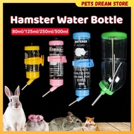 Hamster Water Drinking Bottle 80/125/250/500ml assorted color small animal water bottle drip proof w
