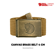 Fjallraven /Canvas Brass Belt /เข็มขัดแคนวาส หัวล็อคปั๊มโลหะ เข็มขัดไนลอน ใช้ได้ทั้งผู้หญิงและผู้ชาย