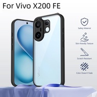 For Vivo X200 FE X200FE Case Luxury Ultra Thin&Light Transparent PC Hard Phone Cover Casing For Vivo