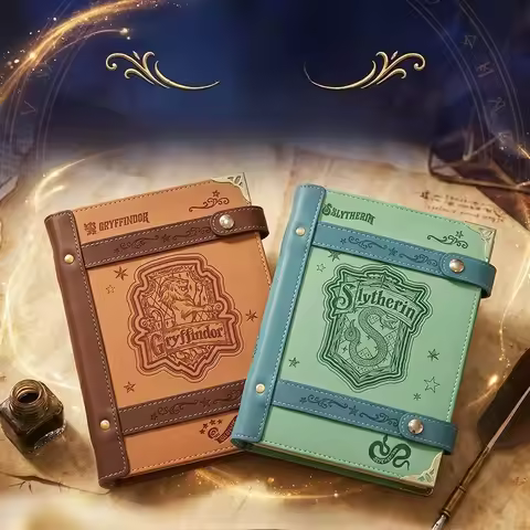 Anime Gryffindor Slytherin Peripheral Retro Notebook Portable Notebook Journal Stationery Gifts