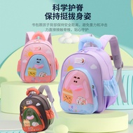 [Ready Stock] Kindergarten Schoolbag 3-5 Years Old Early Education Class Baby Schoolbag Small Medium