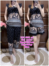 10316335 Setelan Celana Baju Tidur 3in1 Rayon Wanita/Set 3in1 Rayon Wanita