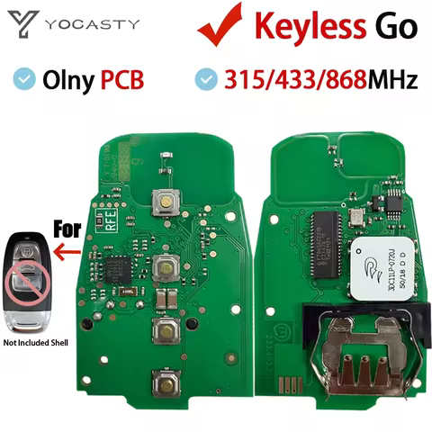 YOCASTY 4G0959754J 8T0959754K Keyless Go PCB For Audi 2010 2011 2012 2013 2014 2017 2018 A4 A5 A6 A7