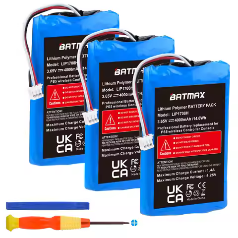Rechargeable Battery Pack For Sony Playstation PS 5 PS5 Remote Control Controller Wireless Gamepad