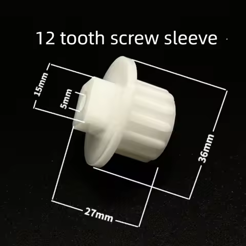 3PCS Spare parts for plastic gear threaded coupling of meat grinder for Zelmer 586 886 887 Bosch MFW