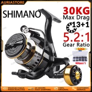 FREE GIFT【COD】Shimano Reel Pancing 10kg HE500-7000/ Reel Pancing Murah Kuat Power Handle/ Reel Panci