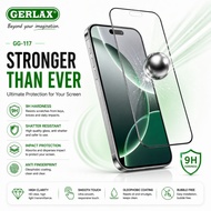 Gerlax Tempered Glass Full Screeniphone GG117 Anti-Scratch 9H HD Clear Anti-Fingerprint For All ipho