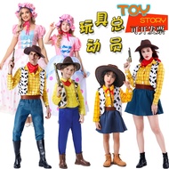 Toy Story Woody Costume Parent-Child Costume Shepherdess Costume Adult Children European American Fa