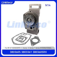 Engines Heavy Duty Water Pump & Gasket For Cummins N14 KENWORTH C500 K100E T950 T650 T604 T601 K104 