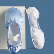 【Versatile】 Girls Kids Pointe Shoes Dance Pink Blue Slippers Ballerina Boys Children Practice Shoes For Ballet