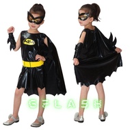 Bat Girl Costume Imported Children's Superhero Mask Cosplay Clothes Girls Halloween Costume Birthday