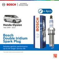 Bosch Double Iridium Spark Plug for Honda Elysion 2.4cc (4 Pcs/Set) FR6LII330X