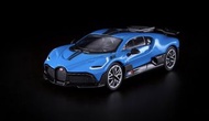 Bugatti Divo 藍色模型車