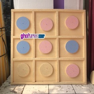 Custom styrofoam board sos xox boy or girl gender reveal pink blue styrofoam decoration