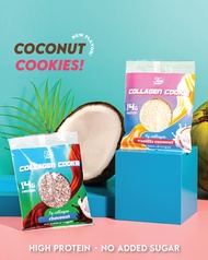 FURI Coconut Collagen Protein Cookie คอลลาเจนคุกกี้รสมะพร้าาว โปรตีนสูง ไม่เติมน้ำตาล #ขนมคลีน  Collagen + Prebiotics | Keto &amp; Low Carb