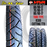 VIVA TYRE 17 Tube Type R300 60/80-17 70/80-17 80/80-17 Made In Malaysia Tayar