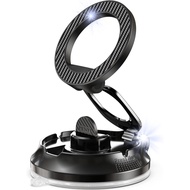 Magnetic Phone Holder for Car [90+LB Strongest Suction&3000gf Strongest Magnetic] 360° Adjustable Va
