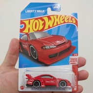 Hot Wheels Target Exclusive Red Edition LB Super Silhouette Nissan Silvia S15 LBWK Liberty Walk Red