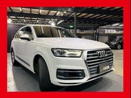 (137)2017年式 Audi Q7 45 TDI quattro七人座 3.0 柴油 純淨白