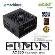PSU Gaming 550W 80+ Bronze Full Modular Acer AC 550 / Acer AC550