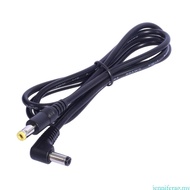 jenniferag.my 90 Degree DC5521 Male to Straight Head DC5521 Male Power Extension Cable Line