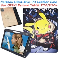 For OPPO Realme Tablet P70+ P70 Plus 11.6 inch tablet case for Realme P70 12 inch kids cartoon leather cover case