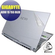 【Ezstick】GIGABYTE Aero 15 15S OLED 透氣機身保護貼(含上蓋貼、鍵盤週圍貼) DIY包膜