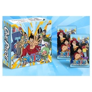 1box-One Piece Card Luffy Bronzing Cards Rare Cards Anime Character Collection Cards