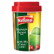 National Achar Fresh Mango Pickel in Mustard Oil, 1kg (Assorted)