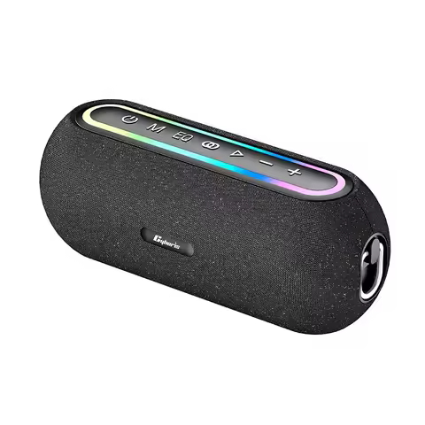 Cyboris Patato Plus X2 60W Wireless Bluetooth Speaker Portable Fabric Subwoofer Waterproof with RGB 