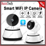 BuzzTech Wireless CCTV HD 720P Baby Monitor Wifi IP Camera Auto Tracking Two Way Audio Motion Detection V380
