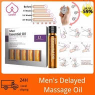 Penis Enlarge Growth Essential Oil Natural Herbal Health Men Delay Time Lanthome 1box/5pcs