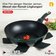 Berlinger Haus Wok 28 cm Multipurpose Teflon Emerald Collection