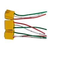 H4 Ceramic Lamp Socket H4/ Lamp Socket Sealbeam Lamp Socket