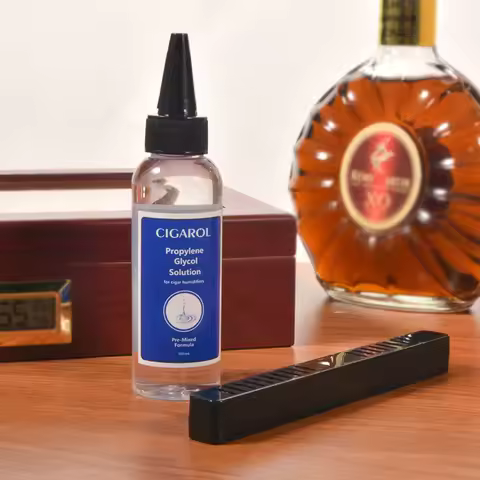 Cigar Humidor Solution Humidifier Liquid 100ml Maintain Fluid Tobacco Moisturizing Sheet Cigar Humid