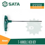 4 MM Hex T-handle Hex Key 8408 Sata Tools