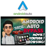 Android Auto Bypass/Upgrade Youtube + Live TV