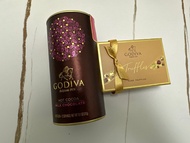 (包順豐) Godiva 朱古力套裝 Cube Truffles Chocolate Gift Box 6pcs 朱古力粉 松露巧克力 Milk Chocolate Cocoa 372g  可可粉沖劑