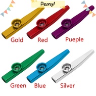 PROUDPEONY Kazoo Flute Aluminum Musical Instruments Children Kids Fashion Metal