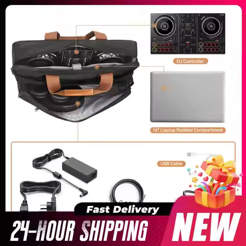 EVA DJ Controller Padded Storage Bags Scratch-resistant DJ Turntables Protective Case for Numark Par