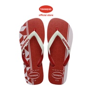 Havaianas Men's Top Nations I Flip Flops-Red