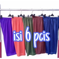 6 Pcs Underpants JUMBO ShortWanita BB 55-90kg Leggings Shot Strit Sot Women's Underwear