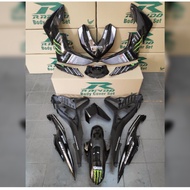[READY STOCK] Coverset Bodyset Yamaha Y16 Y16ZR MONSTER ENERGY BLACK BLUE NARDO GREY (STICKER TANAM)