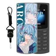 For Nokia 105 4G 2024 Case For Nokia 110 2023 2021 Back Cover 220 3210 Silicone Soft TPU Phone Cases