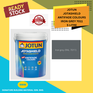 JOTUN JOTASHIELD ANTIFADE 7011 IRON GREY 5 LITER  TOUGH SHIELD EXTERIOR WALL PAINT/ CAT DINDING LUAR RUMAH - SBM