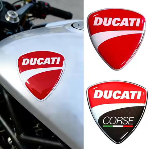 Gel Ducati 3D Sticker Corse Logo Motorcycle Tank Pad for Ducati V4 Xdiavel 1260 Hypermotard 950 797