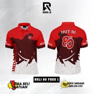 RA 80th Indonesian Independence Day Committee Shirt August 17, 2025, Men's/,Wanita, Free custom Name